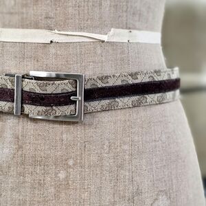 Vintage Guess Monogram Belt